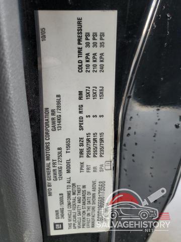 1GCDT196668173568 2006 CHEVROLET COLORADO photo no. 12