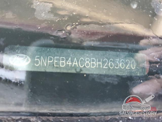 5NPEB4AC8BH263620 2011 HYUNDAI SONATA photo no. 12