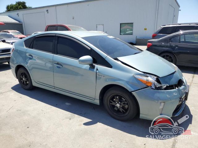 JTDKN3DU2C5464052 2012 TOYOTA PRIUS photo no. 4