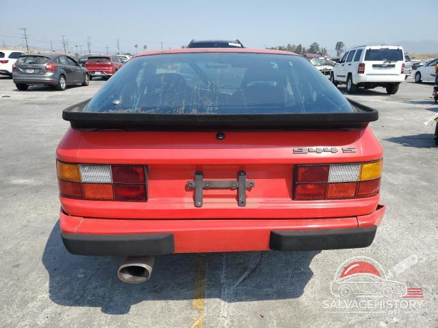 WP0AA0944HN450885 1987 PORSCHE 944 photo no. 6