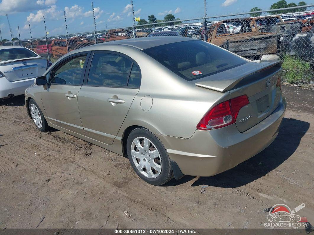 1HGFA16567L045244 2007 HONDA CIVIC photo no. 3