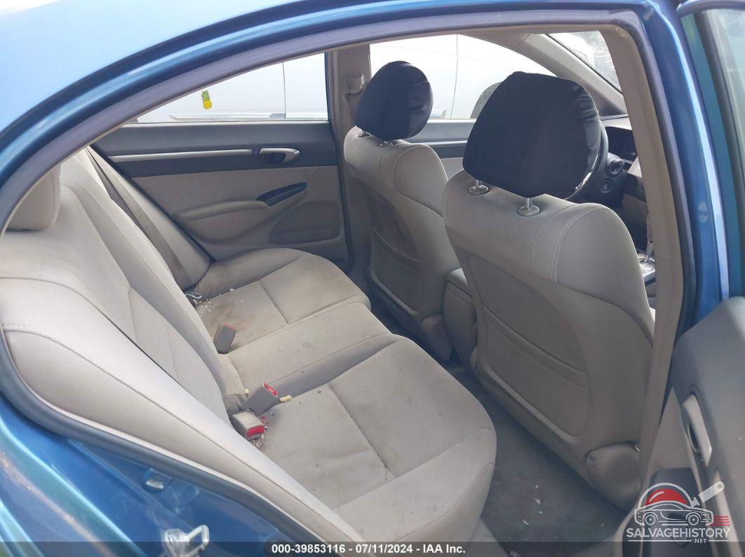 JHMFA3F28AS000091 2010 HONDA CIVIC HYBRID photo no. 8