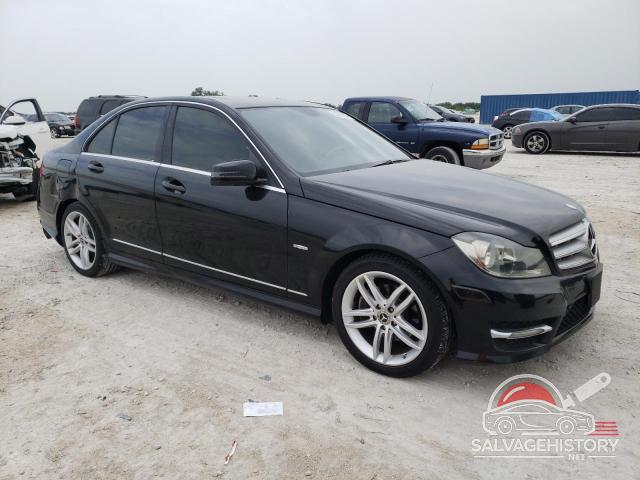 WDDGF4HB2CA606138 2012 MERCEDES-BENZ C-CLASS photo no. 4