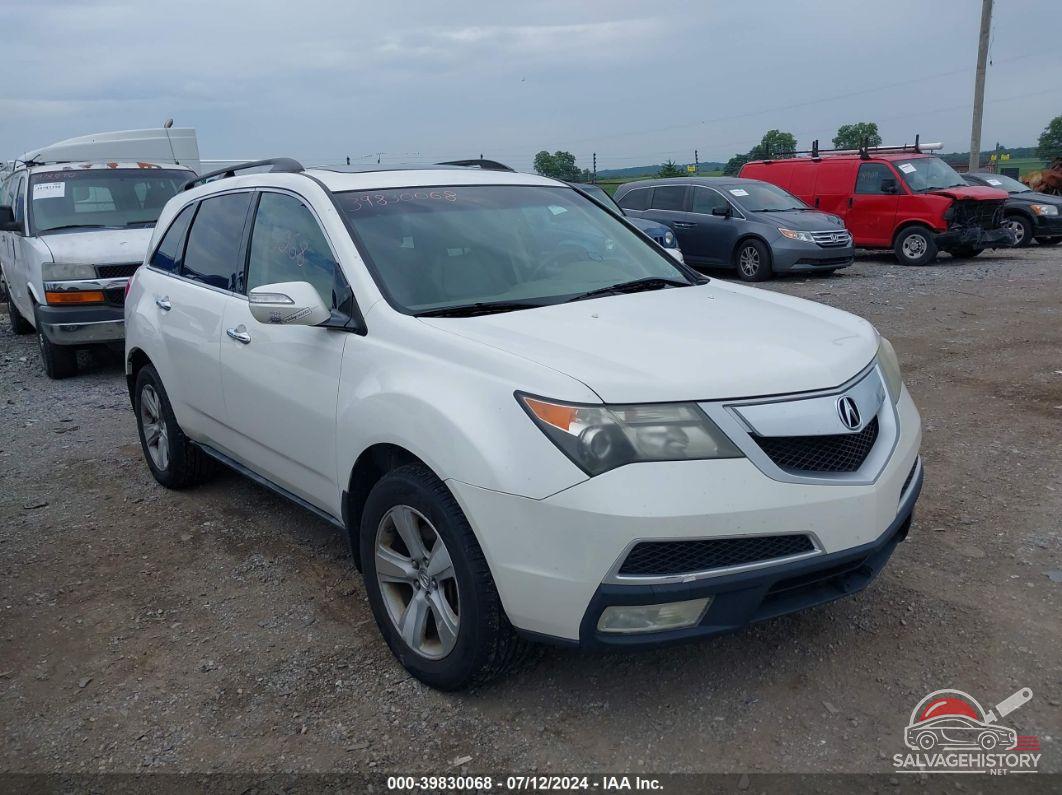 2HNYD2H27AH520714 2010 ACURA MDX photo no. 5