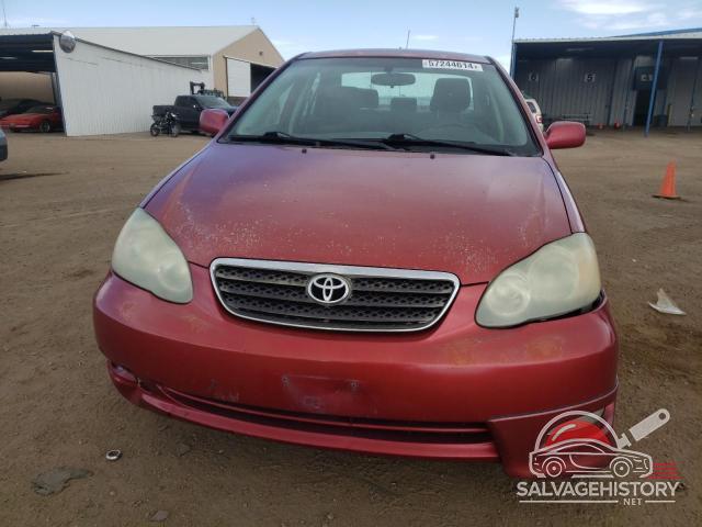 2T1BR32E25C385275 2005 TOYOTA COROLLA photo no. 5