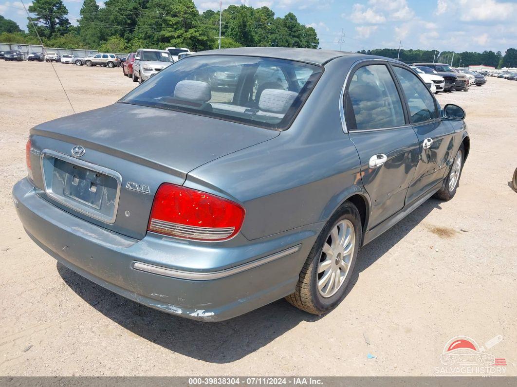 KMHWF35H65A113537 2005 HYUNDAI SONATA photo no. 4