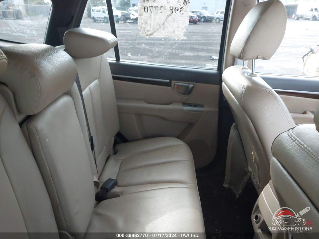 5NMSKDAG7AH338454 2010 HYUNDAI SANTA FE photo no. 8