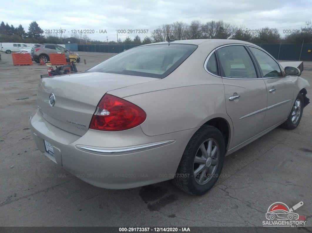 2G4WD582581139716 2008 BUICK LACROSSE photo no. 4