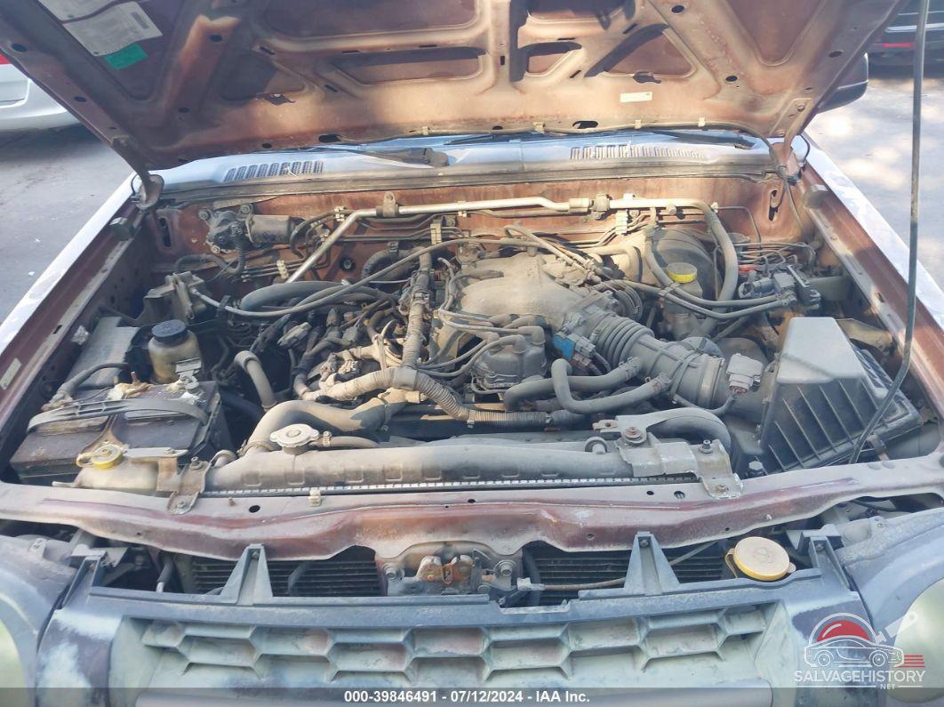 5N1ED28T02C510317 2002 NISSAN XTERRA photo no. 10