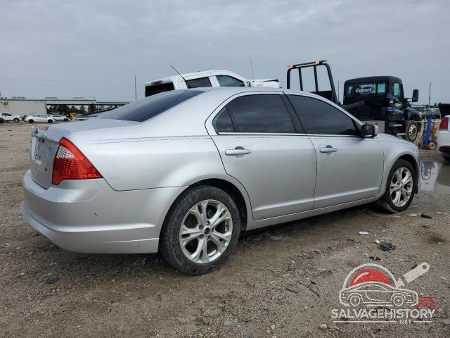 3FAHP0HA2CR418050 2012 FORD FUSION photo no. 3
