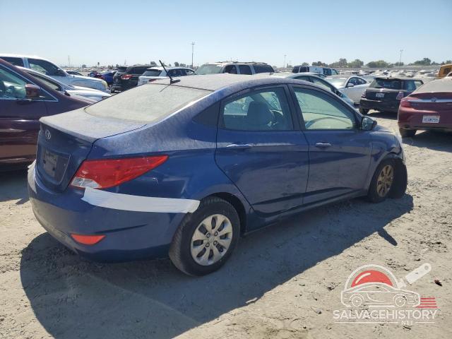 KMHCT4AE0FU918060 2015 HYUNDAI ACCENT photo no. 3