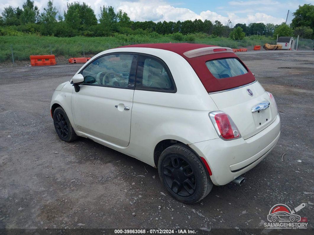 3C3CFFDR5DT607774 2013 FIAT 500C photo no. 3