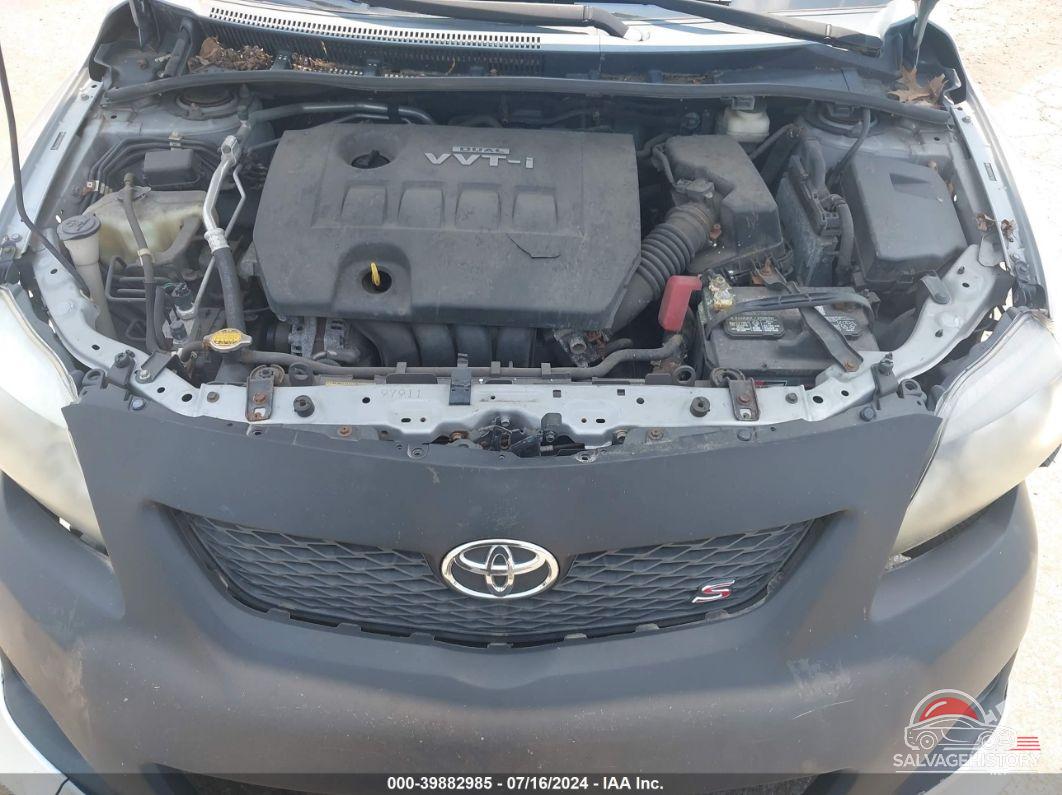 2T1BU4EE0AC371630 2010 TOYOTA COROLLA photo no. 10