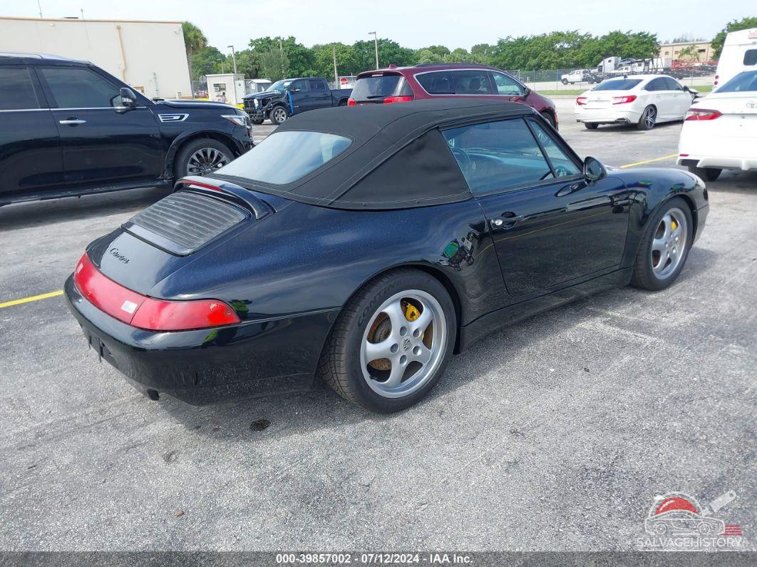 WP0CA2997SS342575 1995 PORSCHE 911 photo no. 4