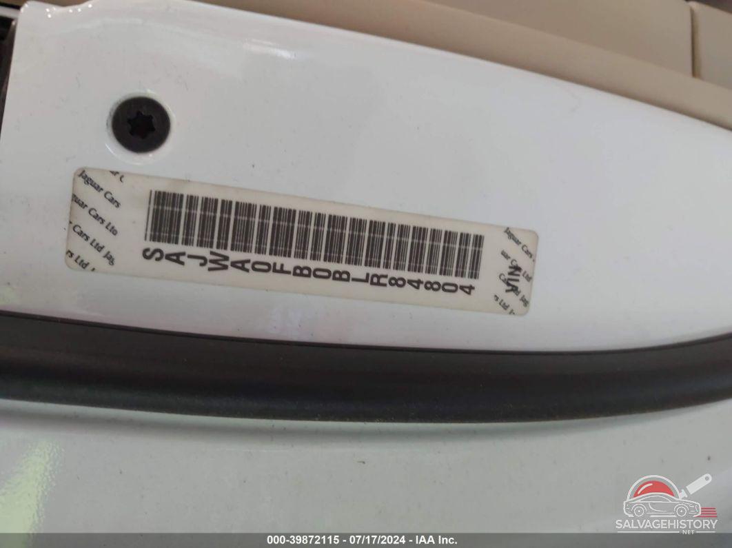SAJWA0FB0BLR84804 2011 JAGUAR XF photo no. 9