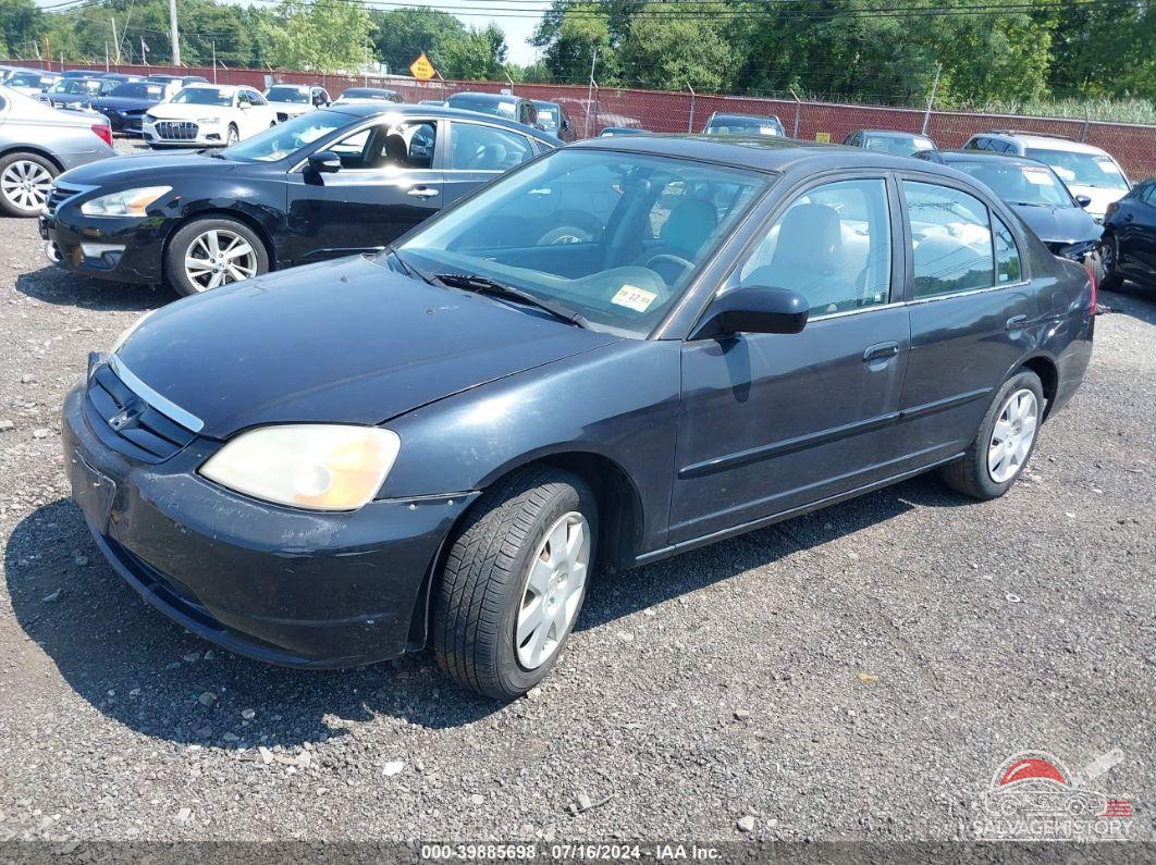 2HGES26711H517712 2001 HONDA CIVIC photo no. 2