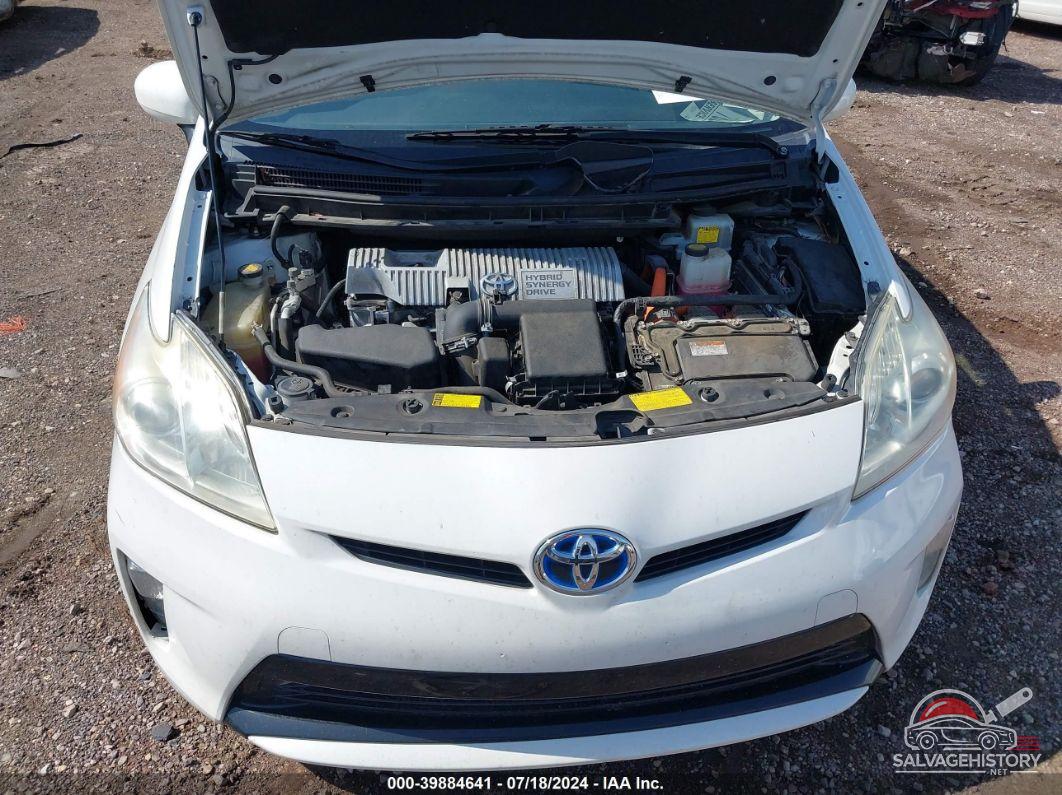 JTDKN3DU9E1774516 2014 TOYOTA PRIUS photo no. 10