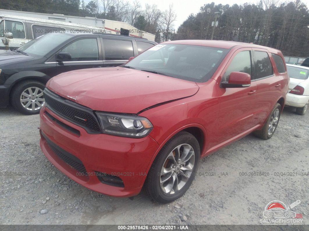 1C4RDHDG5KC684367 2019 DODGE DURANGO photo no. 2