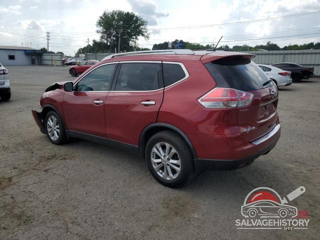 KNMAT2MT9GP660261 2016 NISSAN ROGUE photo no. 2