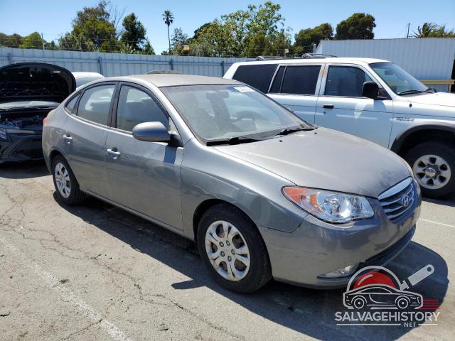 KMHDU4ADXAU037741 2010 HYUNDAI ELANTRA photo no. 4