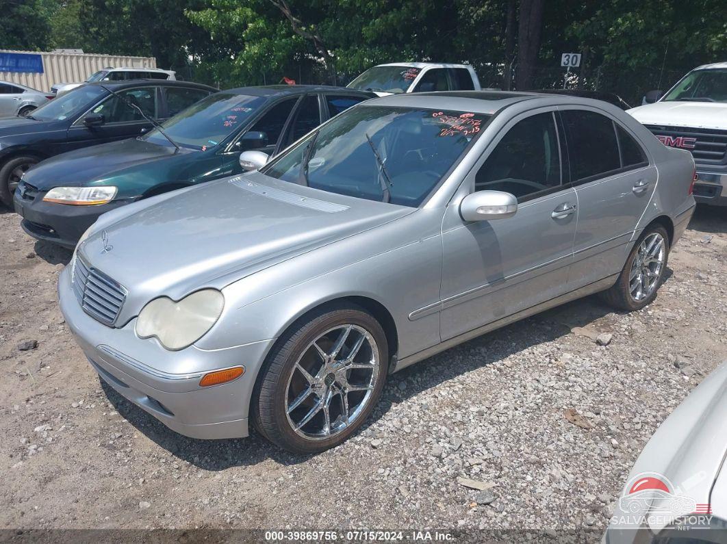 WDBRF61J83F378308 2003 MERCEDES-BENZ C 240 photo no. 2