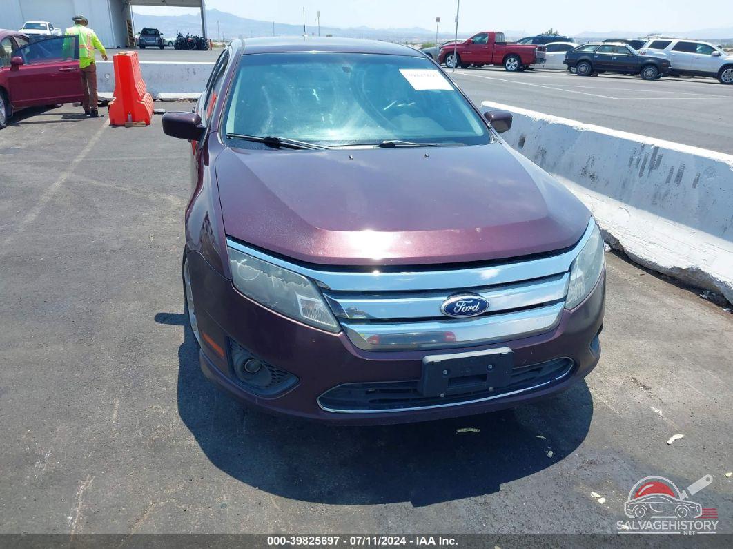 3FAHP0HA5BR149167 2011 FORD FUSION photo no. 6