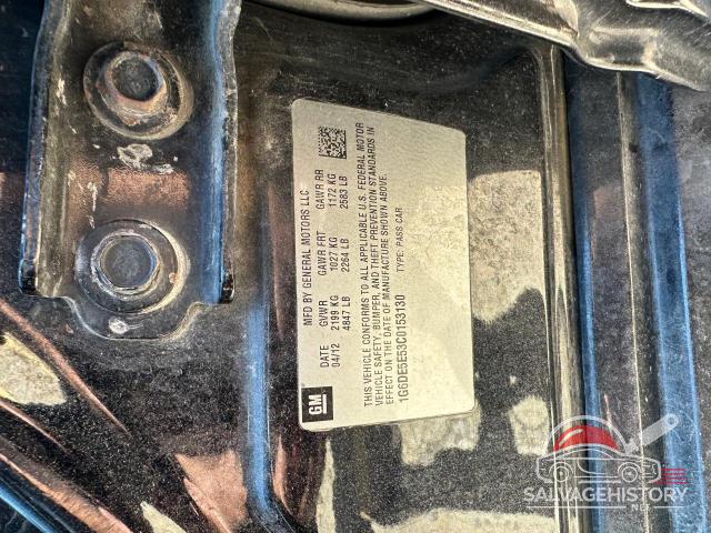1G6DE5E53C0153130 2012 CADILLAC CTS photo no. 10