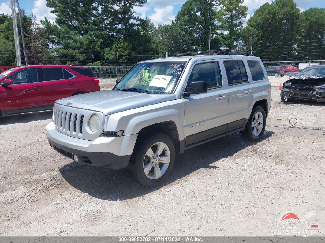 1C4NJRBBXCD613228 2012 JEEP PATRIOT photo no. 2