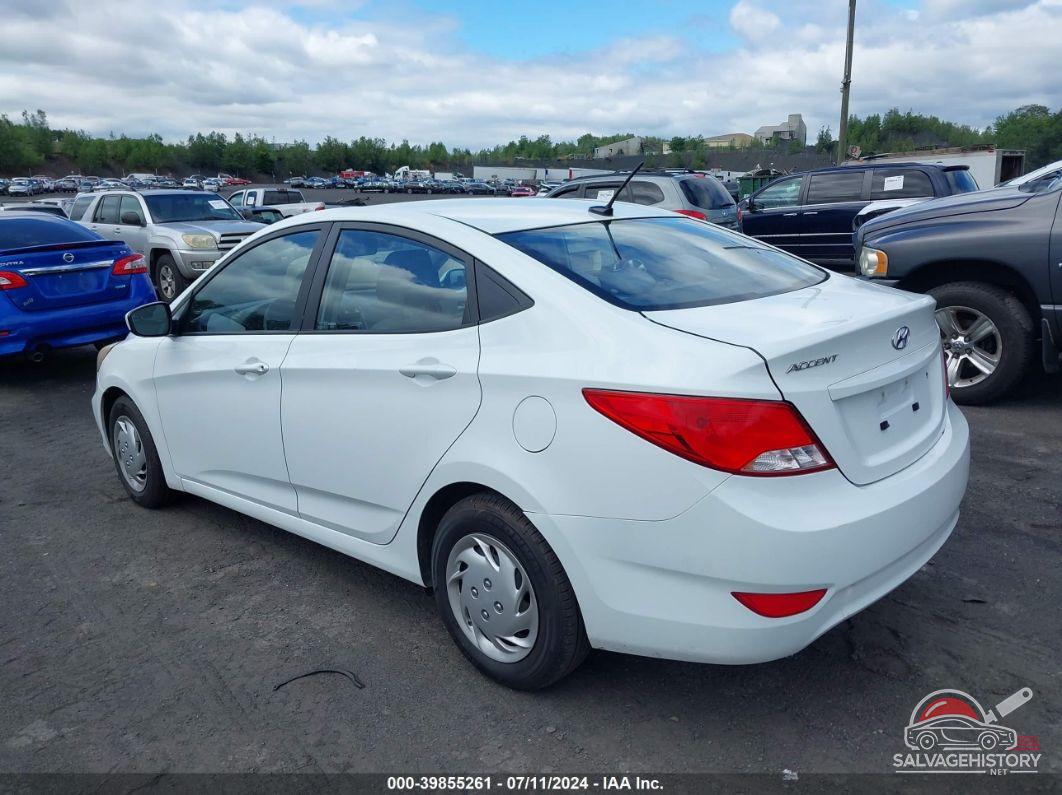 KMHCT4AE5GU082599 2016 HYUNDAI ACCENT photo no. 3