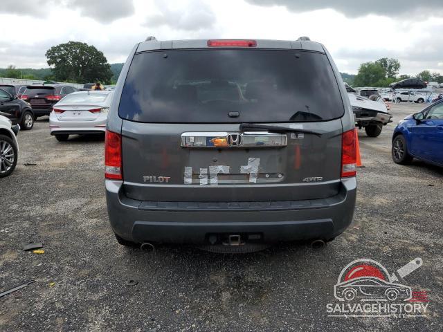 5FNYF48589B042245 2009 HONDA PILOT photo no. 6