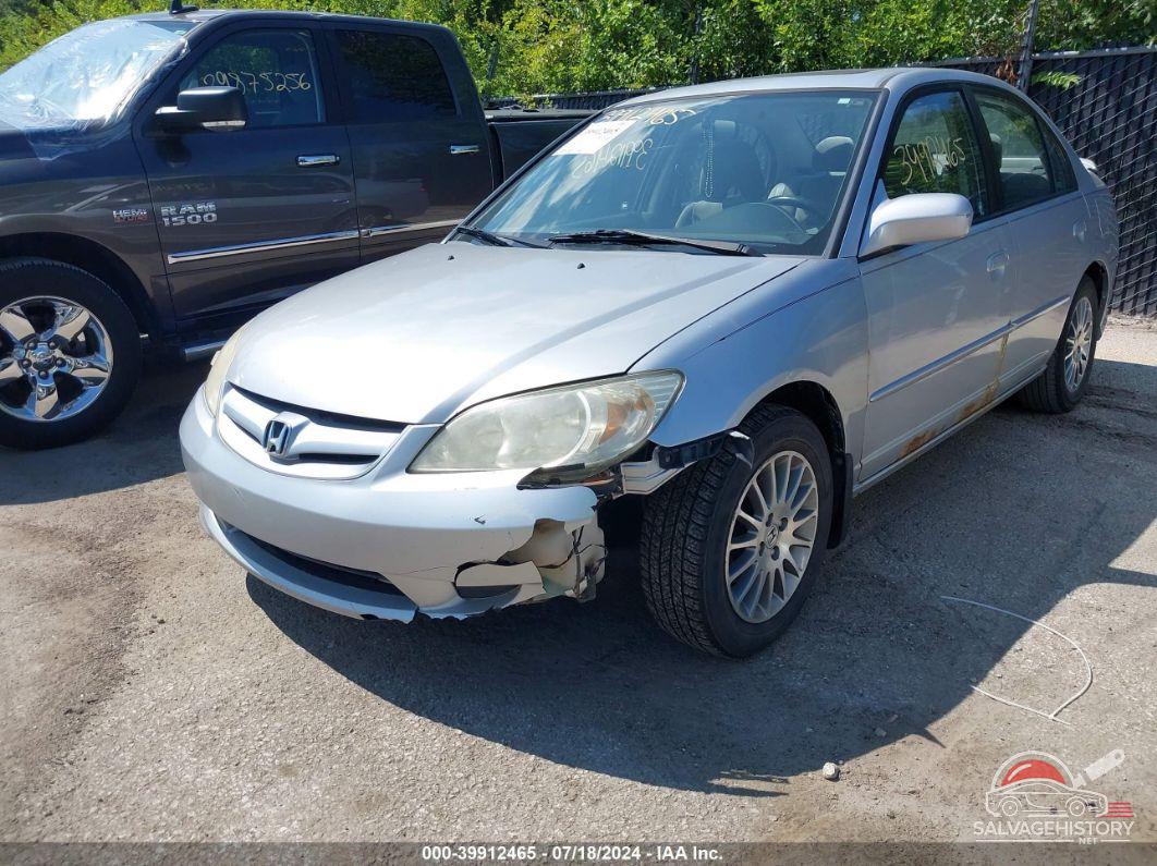 2HGES26765H606343 2005 HONDA CIVIC photo no. 6