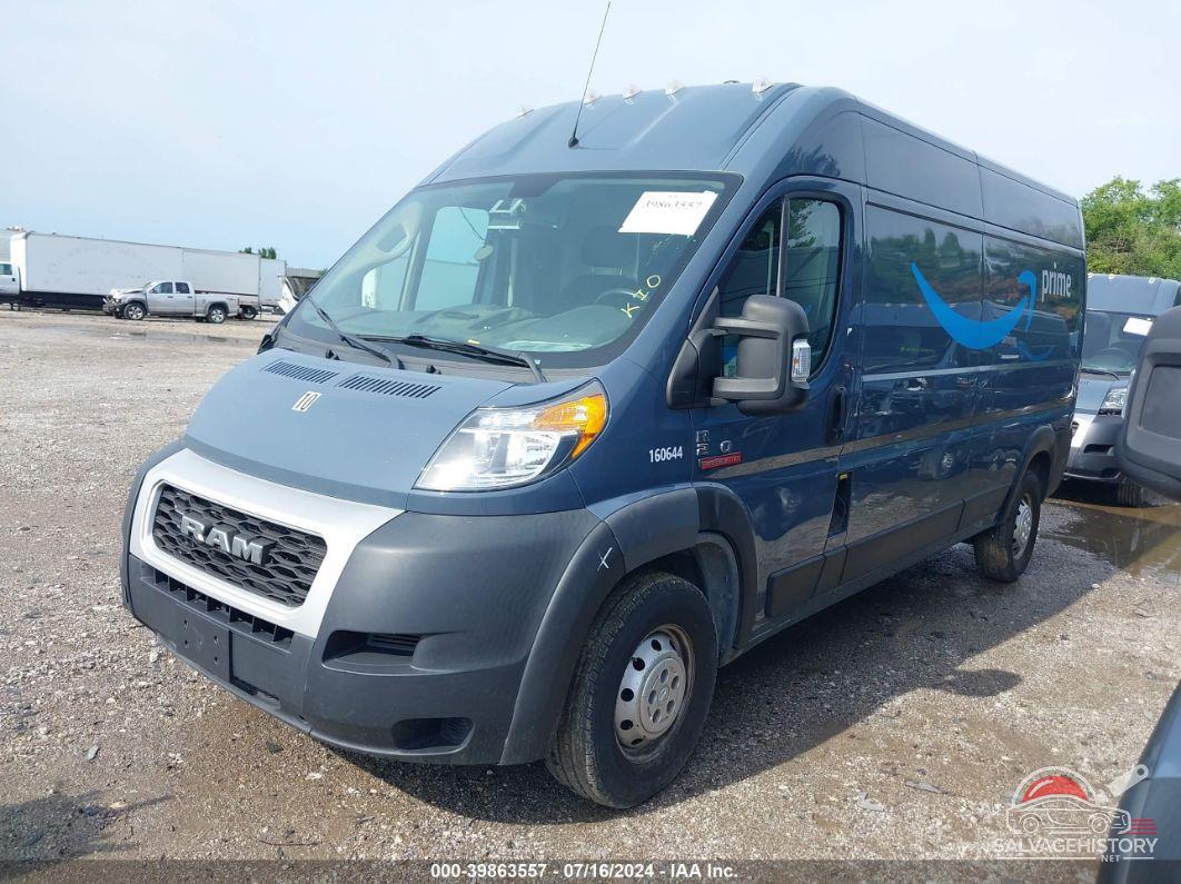 3C6TRVDG3KE520802 2019 RAM PROMASTER 2500 photo no. 2