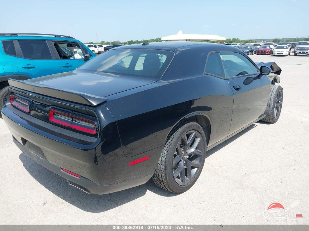 2C3CDZAG9NH257442 2022 DODGE CHALLENGER photo no. 4