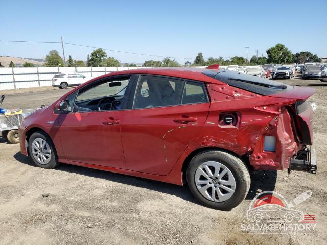 JTDKBRFU2G3526396 2016 TOYOTA PRIUS photo no. 2