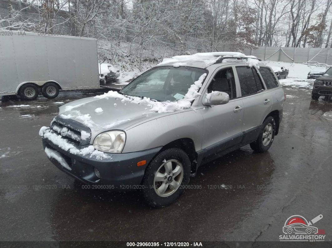 KM8SC73D25U891637 2005 HYUNDAI SANTA FE photo no. 2