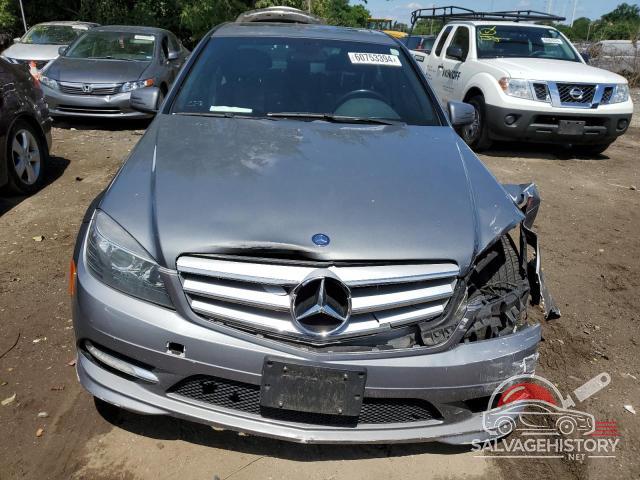 WDDGF8BB0BA505520 2011 MERCEDES-BENZ C-CLASS photo no. 5