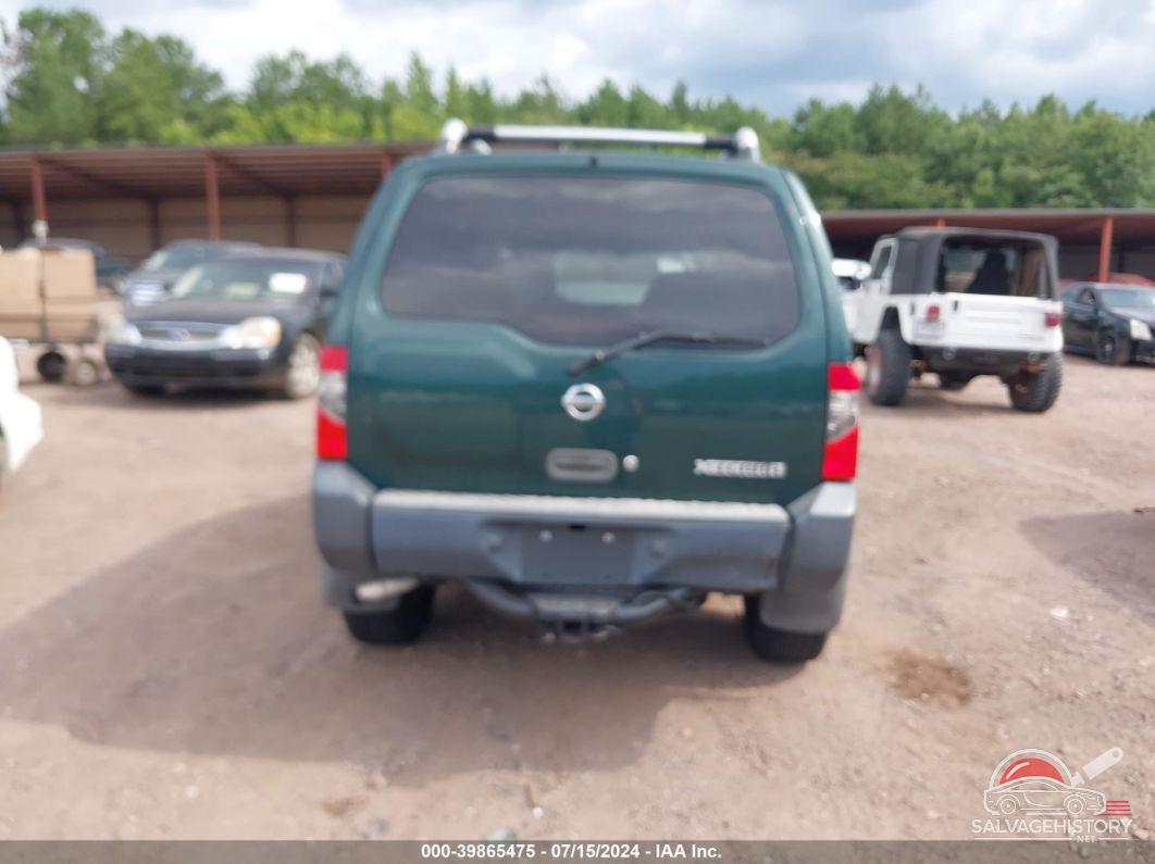 5N1ED28T62C541538 2002 NISSAN XTERRA photo no. 6