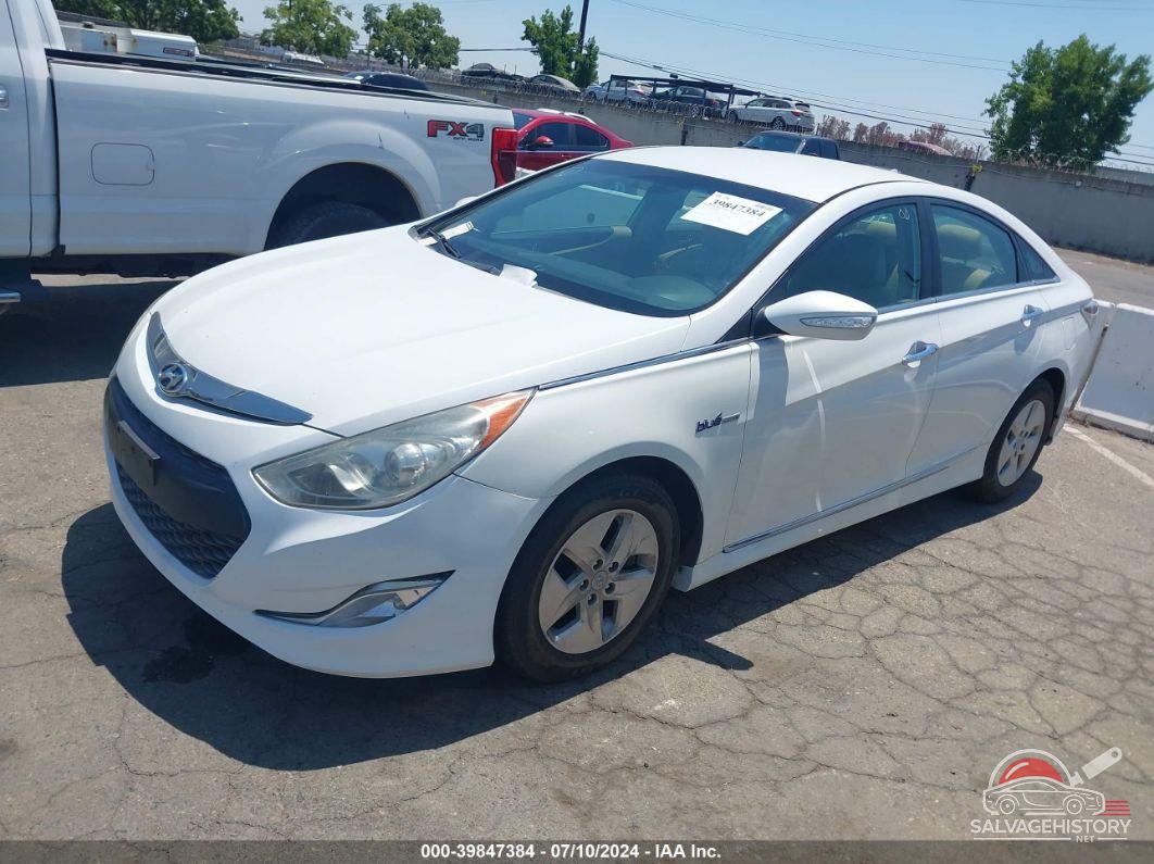 KMHEC4A41BA012804 2011 HYUNDAI SONATA HYBRID photo no. 2