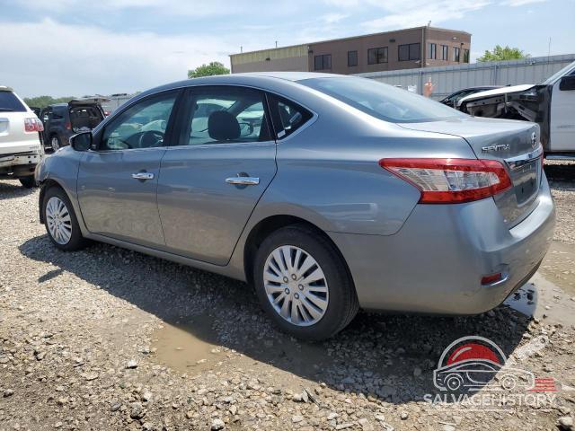 3N1AB7AP1DL657369 2013 NISSAN SENTRA photo no. 2