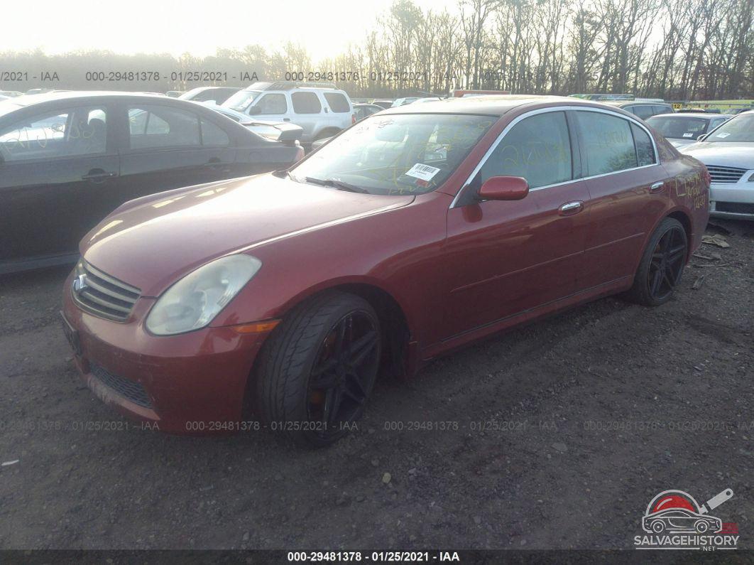 JNKCV51F56M602228 2006 INFINITI G35 SEDAN photo no. 2