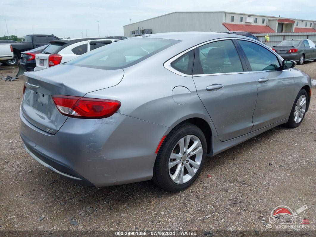1C3CCCAB8FN587117 2015 CHRYSLER 200 photo no. 4