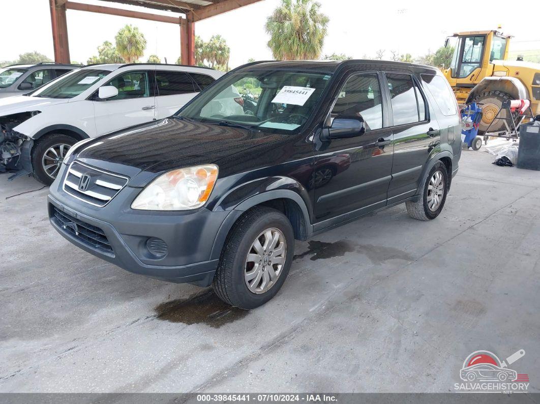 JHLRD78886C040626 2006 HONDA CR-V photo no. 2