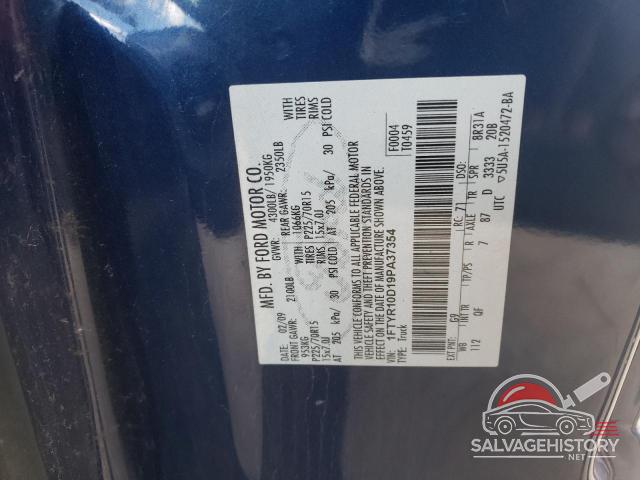 1FTYR10D19PA37354 2009 FORD RANGER photo no. 12