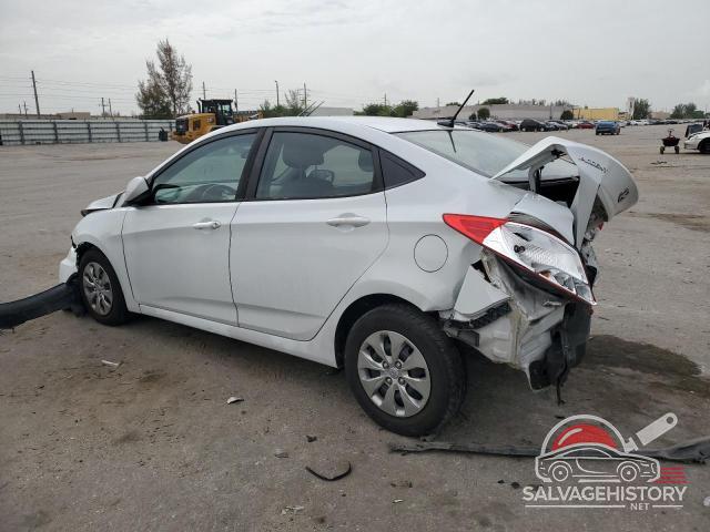 KMHCT4AE3HU375712 2017 HYUNDAI ACCENT photo no. 2