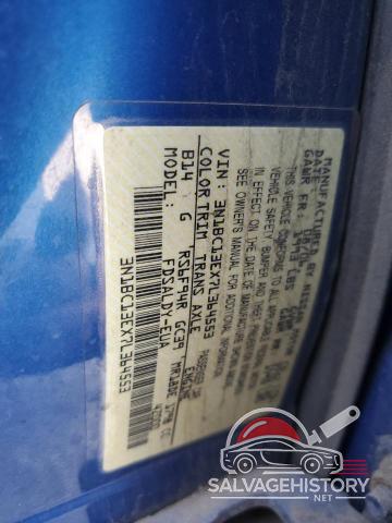 3N1BC13EX7L364553 2007 NISSAN VERSA photo no. 12