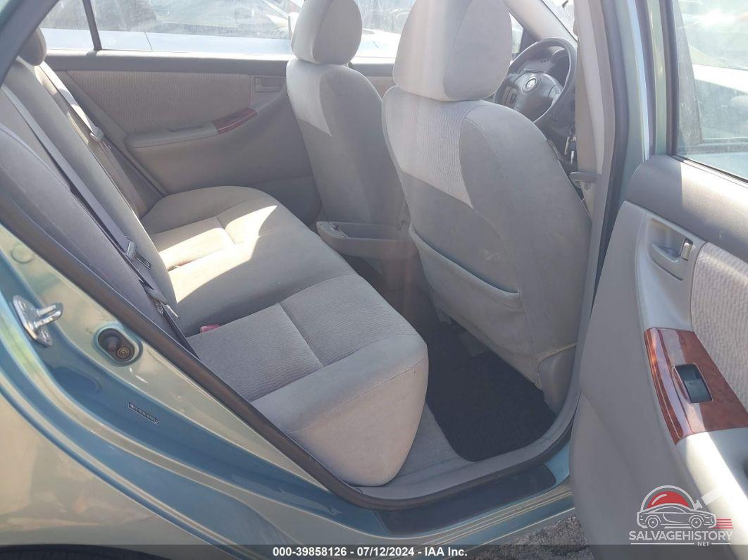2T1BR30E16C605719 2006 TOYOTA COROLLA photo no. 8