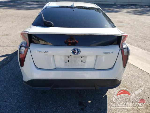 JTDKARFU1G3518955 2016 TOYOTA PRIUS photo no. 6