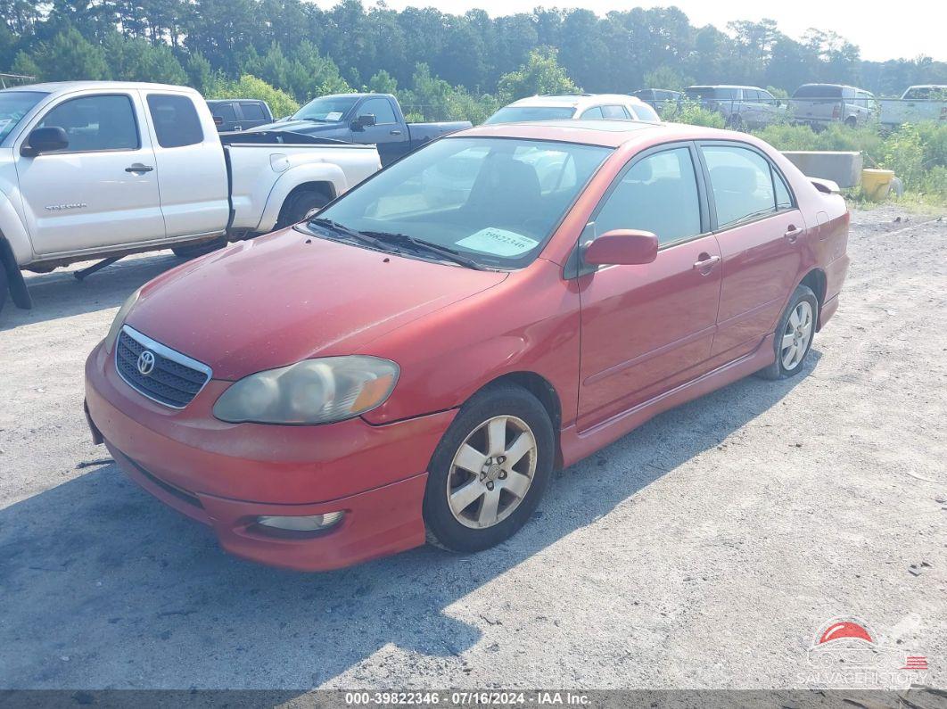 2T1BR32E75C488580 2005 TOYOTA COROLLA photo no. 2