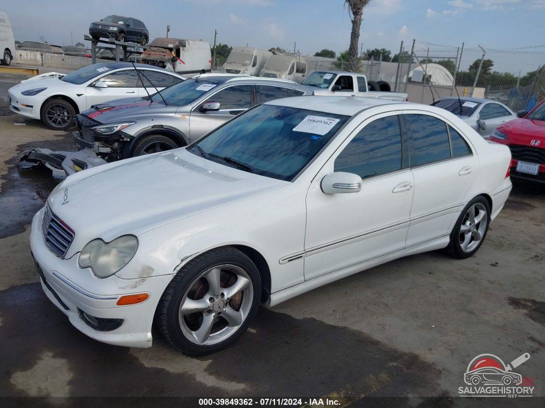 WDBRF40J85A730213 2005 MERCEDES-BENZ C 230 photo no. 2