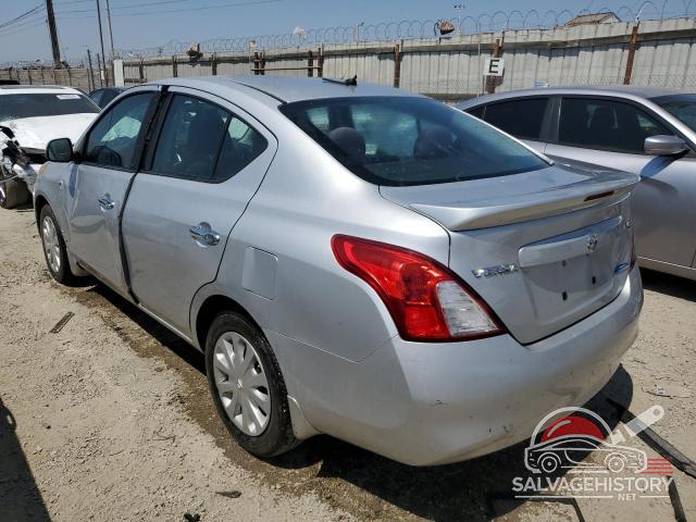 3N1CN7AP9EL803809 2014 NISSAN VERSA photo no. 2